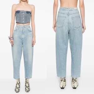 AG Renn High Rise Barrel Jeans
